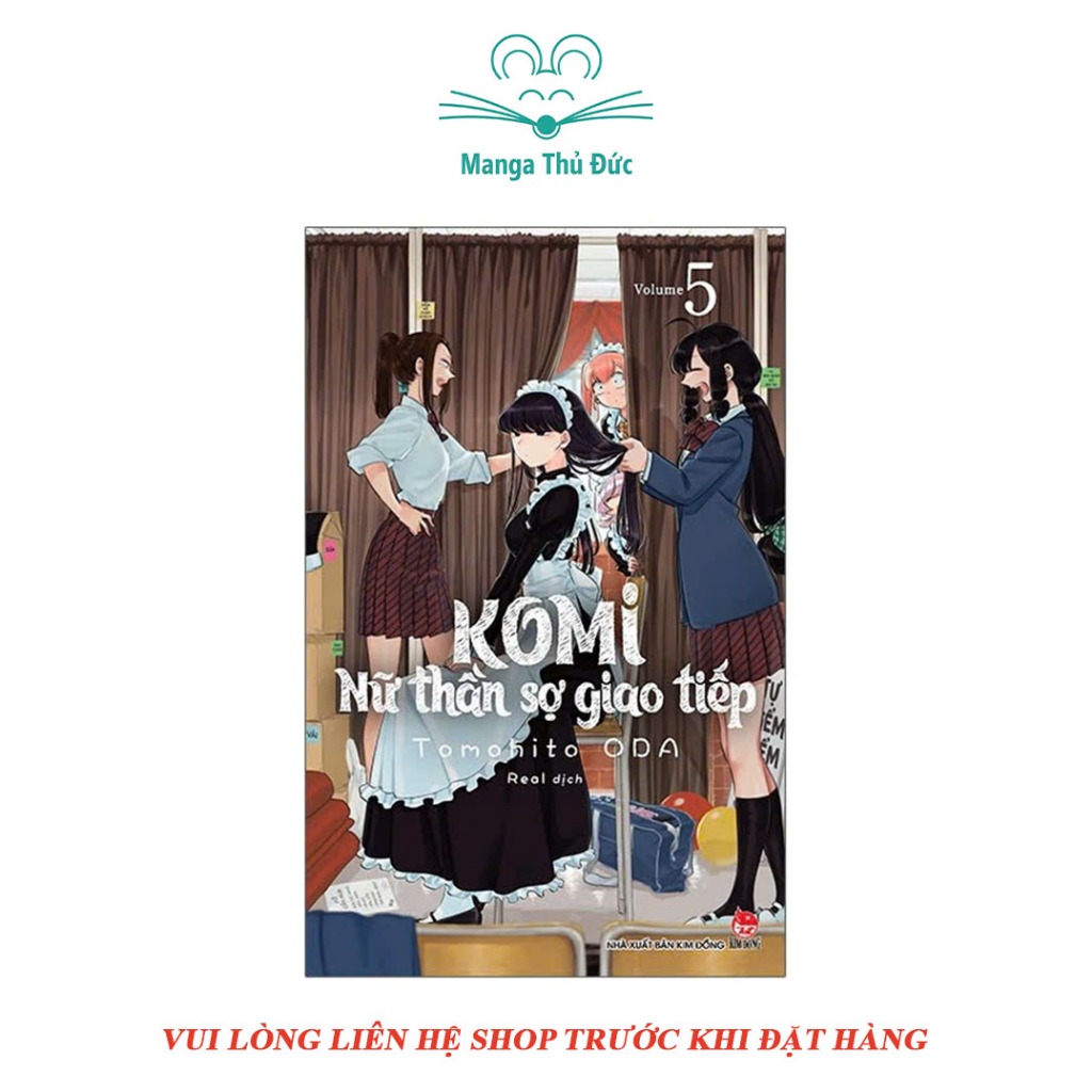 Truyện Tranh Komi Nữ Thần Sợ Giao Tiếp Lẻ Tập - NXB Kim Đồng - Ảnh 5