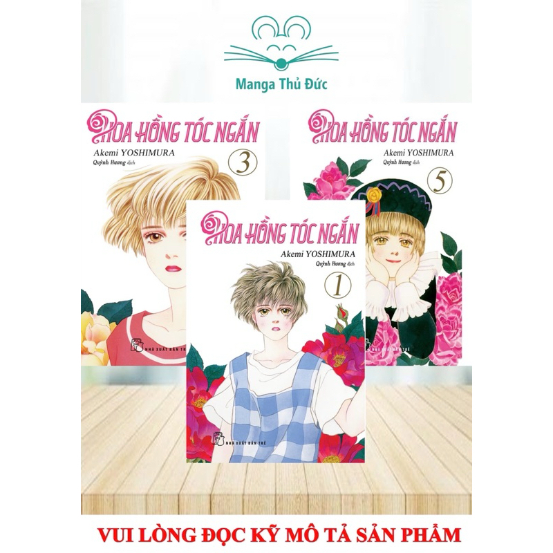 Truyện Tranh Hoa Hồng Tóc Ngắn Trọn Bộ 16 Tập - NXB Trẻ - Ảnh 2