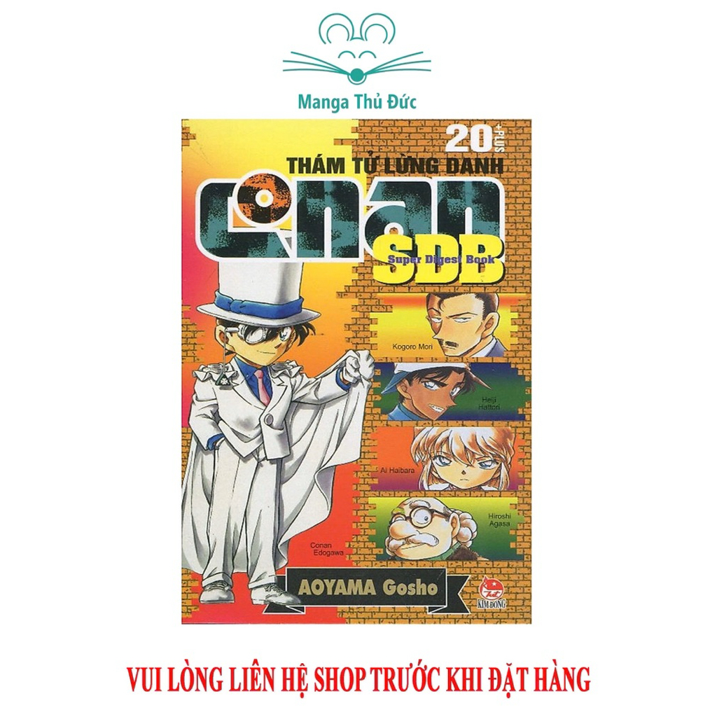 Truyện Tranh Thám Tử Lừng Danh Conan SDB Plus - Trọn Bộ 6 Tập - NXB Kim Đồng