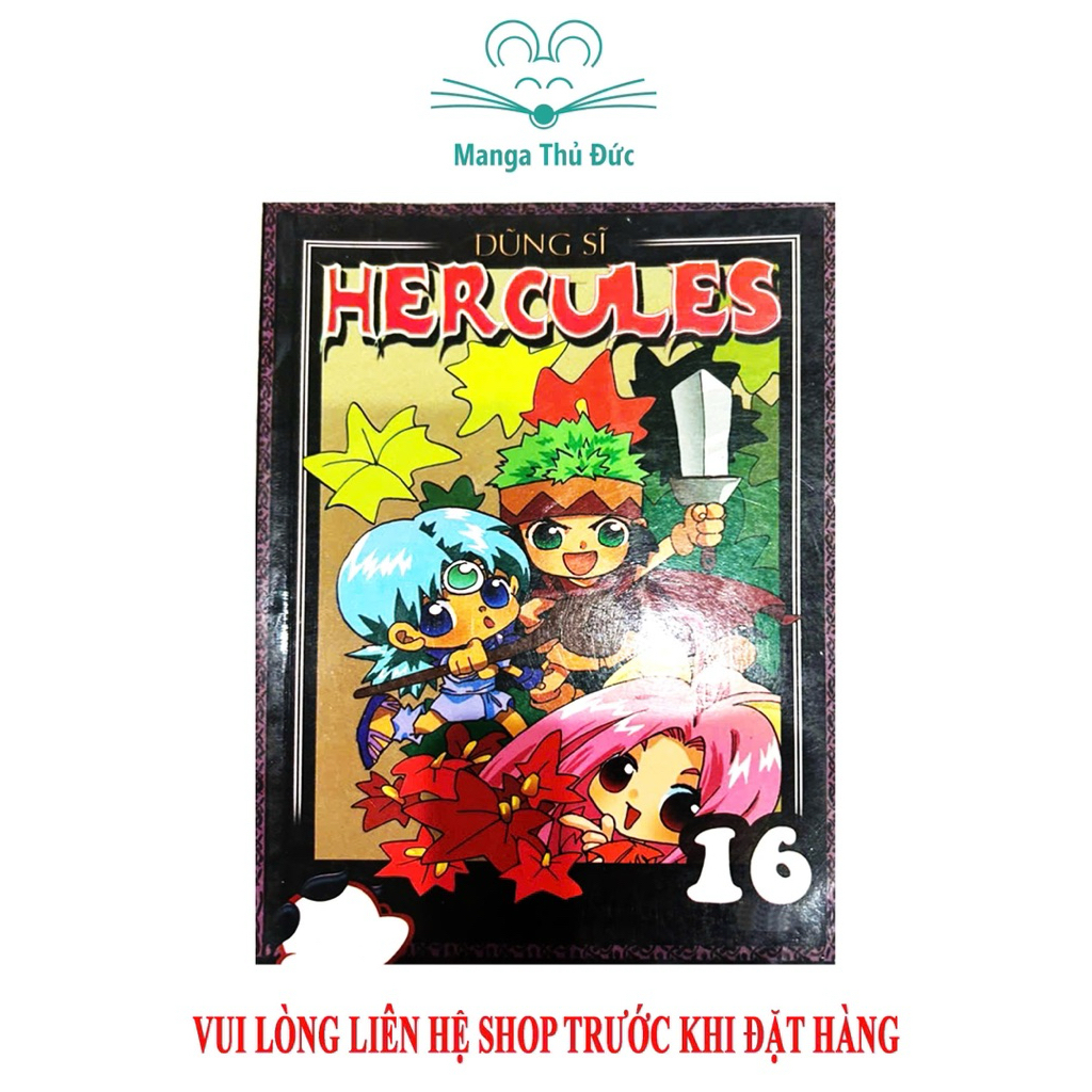 Truyện Tranh Dũng Sĩ Hercules Trọn Bộ 16 Tập