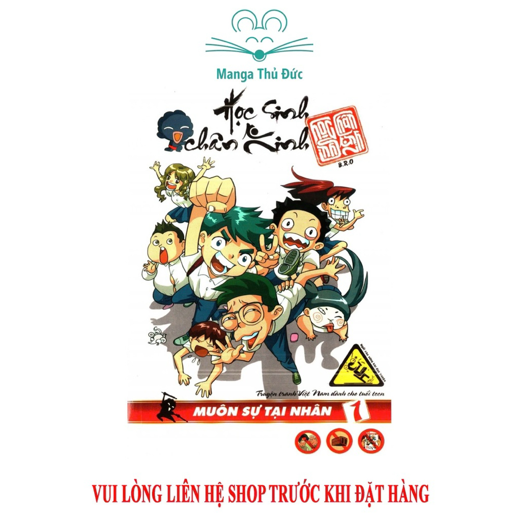 Truyện Tranh - Trọn Bộ Học Sinh Chân Kinh 25 Tập - Ảnh 3