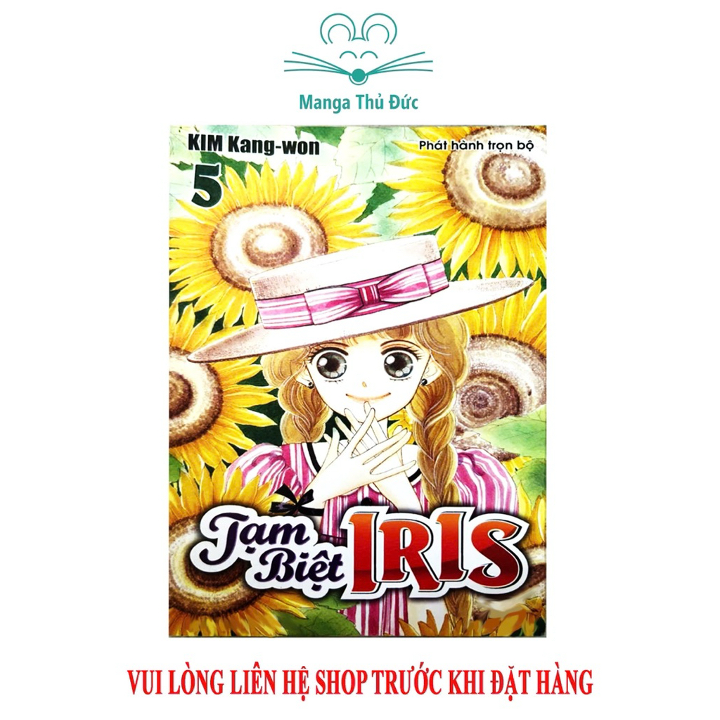 Truyện Tranh Tạm Biệt Iris - Trọn Bộ 6 Tập