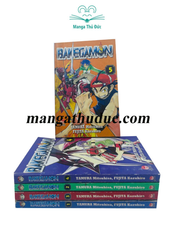 Truyện Bakegyamon Trọn Bộ 5 Tập - Manga Thủ Đức