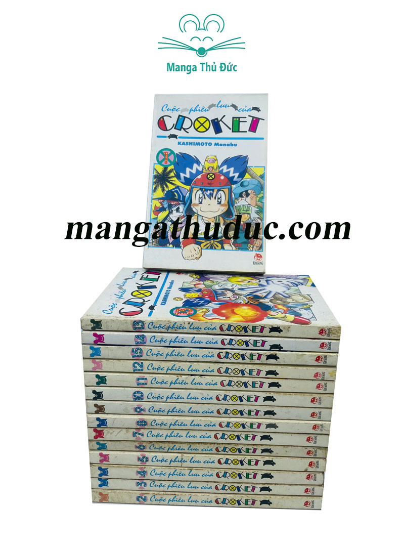 Truyện Crocket Trọn Bộ 15 Tập